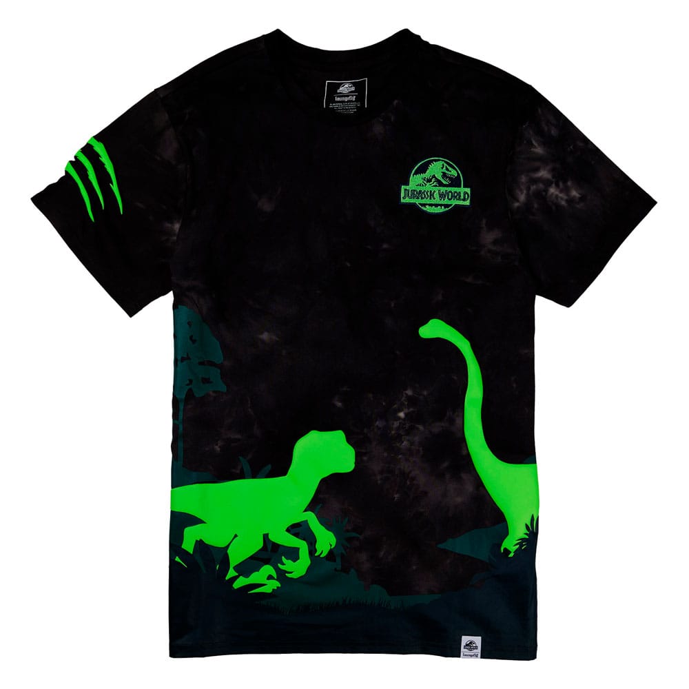 Jurassic World by Loungefly Tee T-Shirt Unisex Dinos Größe M