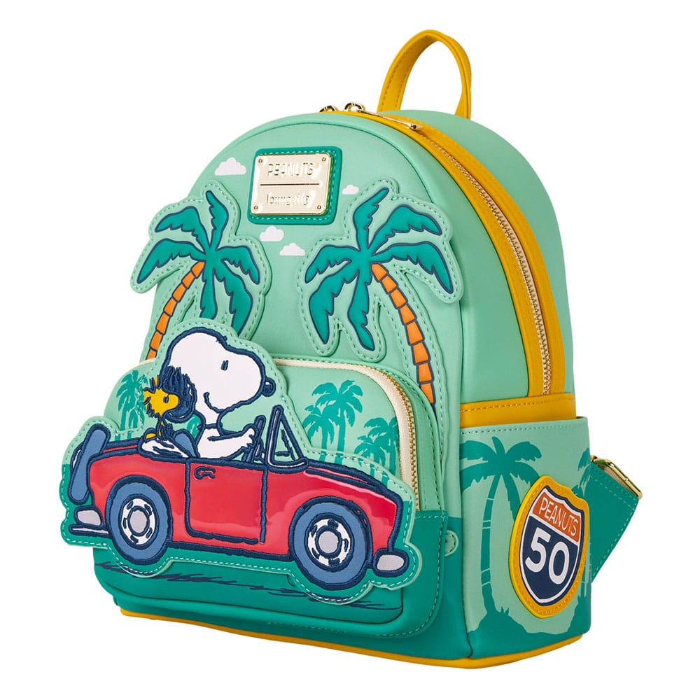 Peanuts by Loungefly Mini Rucksack Snoopy Road Trip