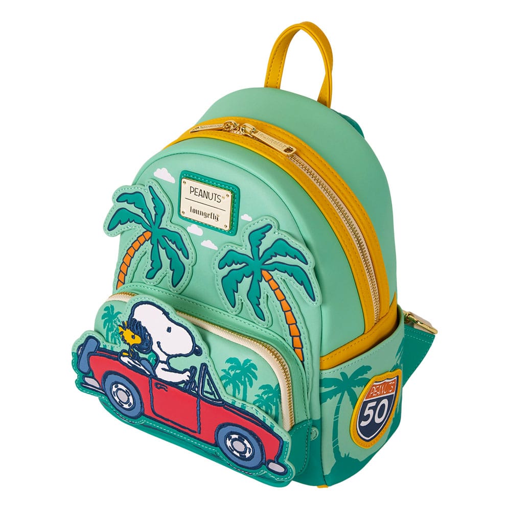 Peanuts by Loungefly Mini Rucksack Snoopy Road Trip