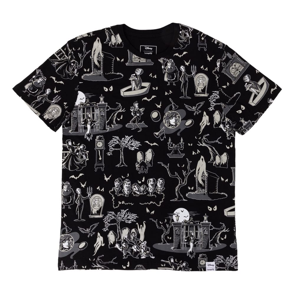 Disney by Loungefly Tee T-Shirt Unisex Haunted Mansion Größe L