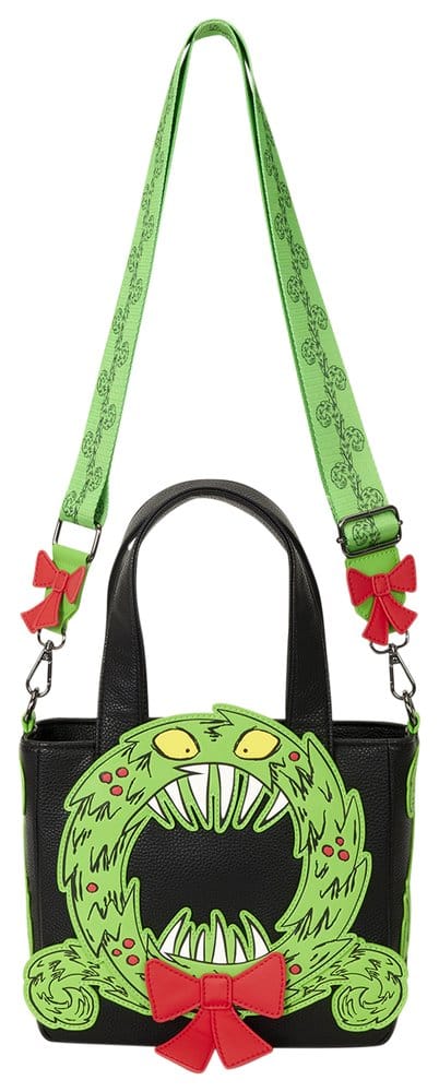 Nightmare before Christmas by Loungefly Umhängetasche Man-Eating Wreath