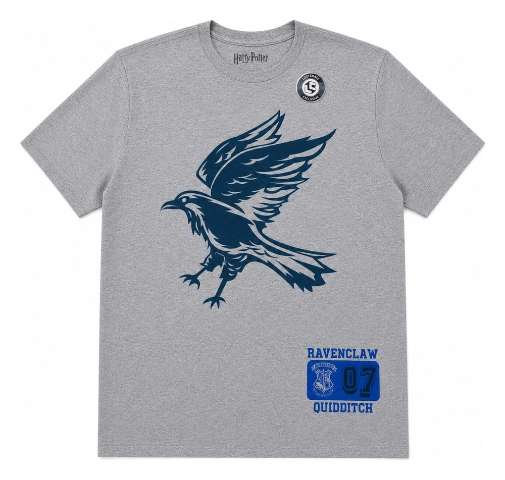 Harry Potter T-Shirt Ravenclaw 07 Quidditch Eagle Größe XXXL