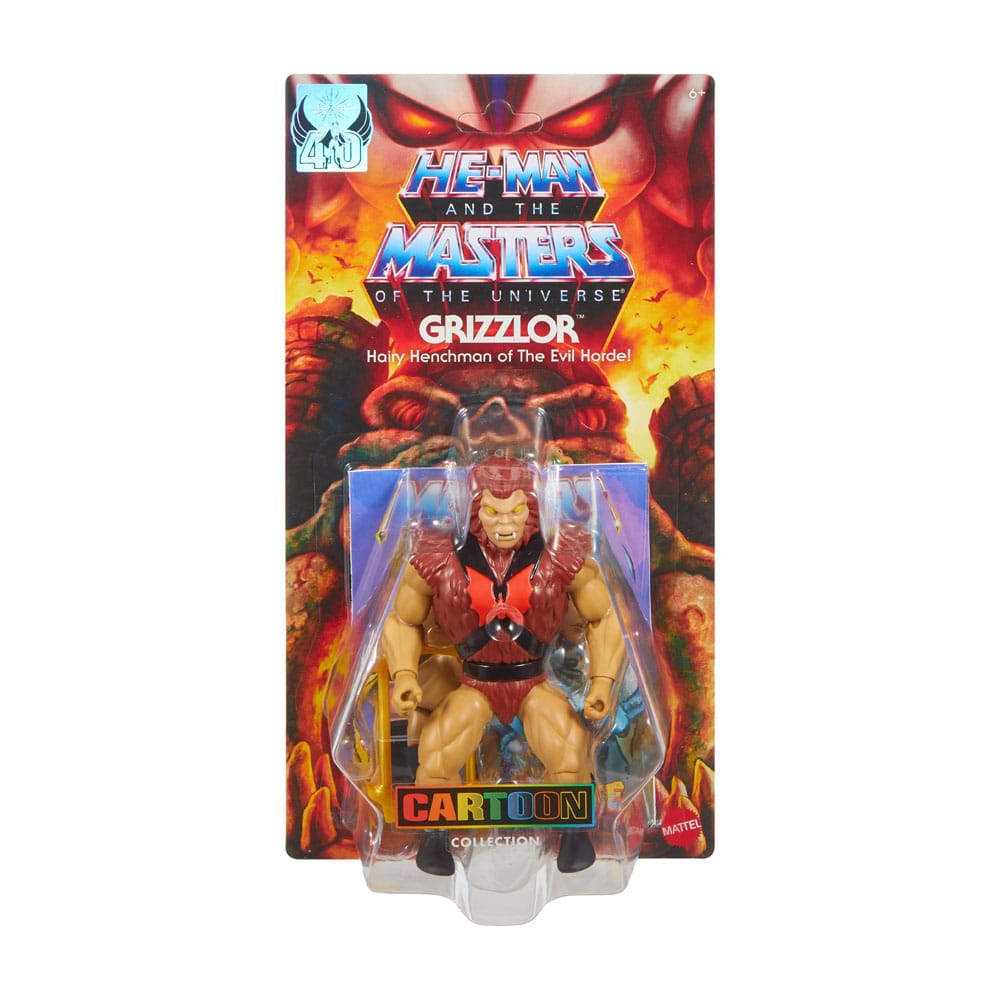 Masters of the Universe Origins Actionfigur Cartoon Collection: Grizzlor 14 cm