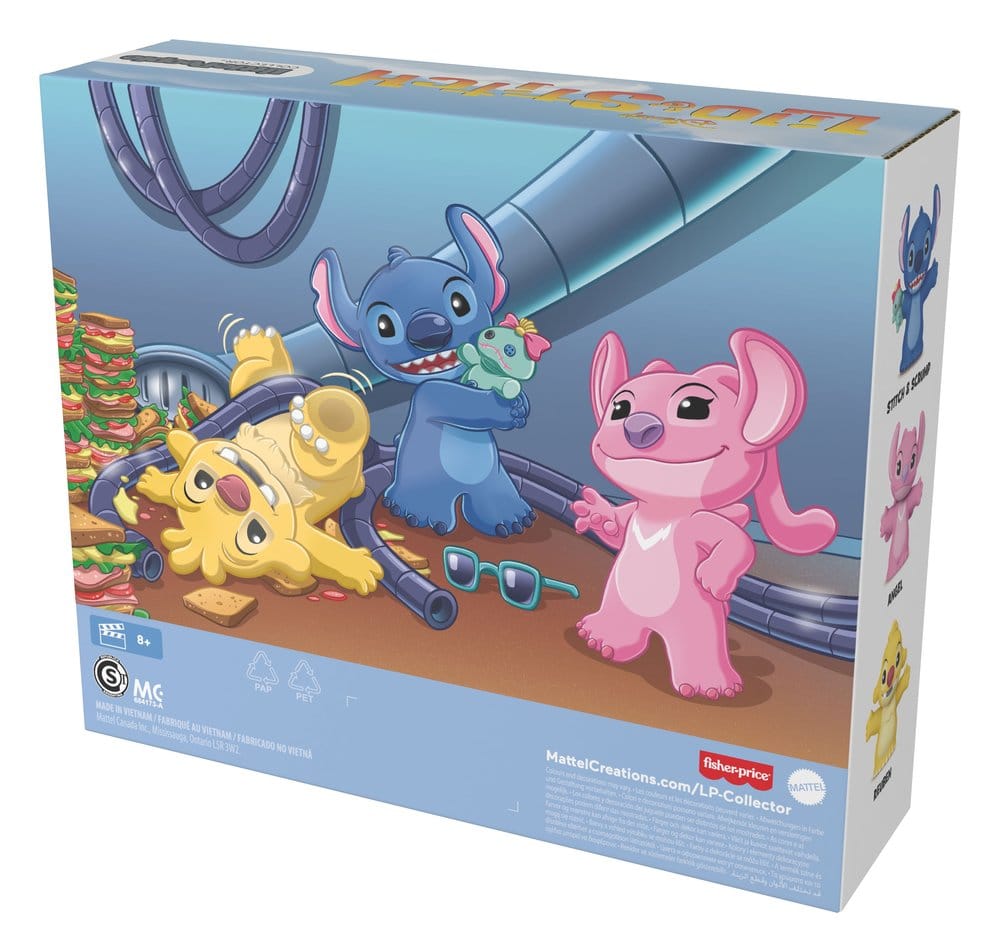Lilo & Stitch Little People Collector Minifiguren 3er-Pack Stitch & The Cousins 7 cm