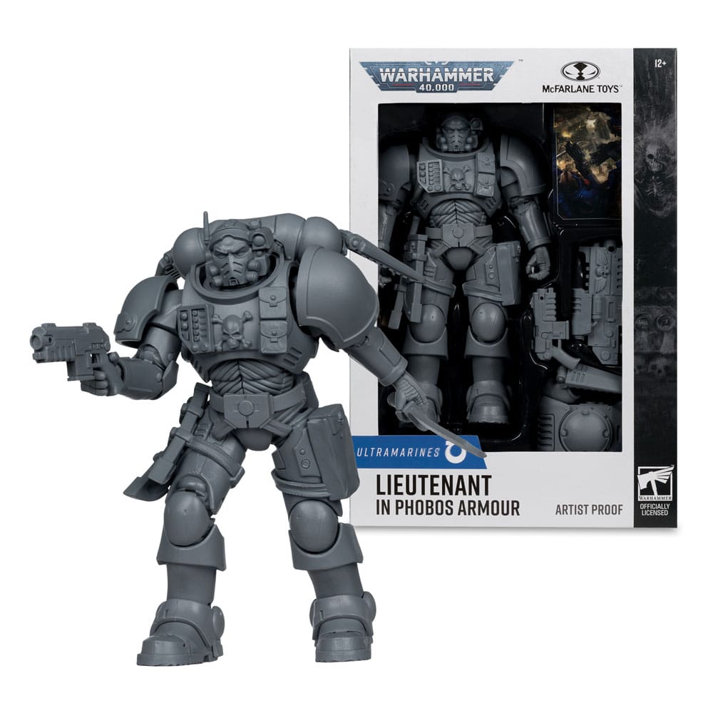 Warhammer 40,000 Actionfigur Lieutenant in Phobos Armor (Ultramarines) (Artist Proof) 18 cm