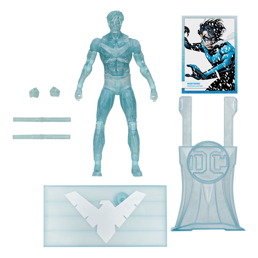 DC Multiverse Actionfigur Nightwing (Titans) (Frostbite Edition) (Gold Label) 18 cm