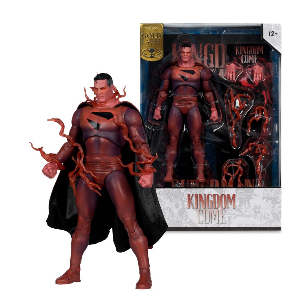 DC Multiverse McFarlane Cover Recreations Actionfigur Superman (Kingdom Come) (Gold Label) 18 cm
