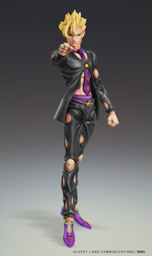 JoJo's Bizarre Adventure Part 5: Golden Wind Actionfigur Chozokado (Pannacotta Fugo Ver. Black) 15 cm