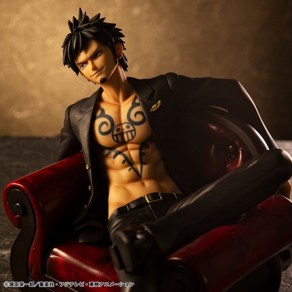 One Piece Portrait.Of.Pirates "S.O.C" PVC Figur Trafalgar Law Ver.R