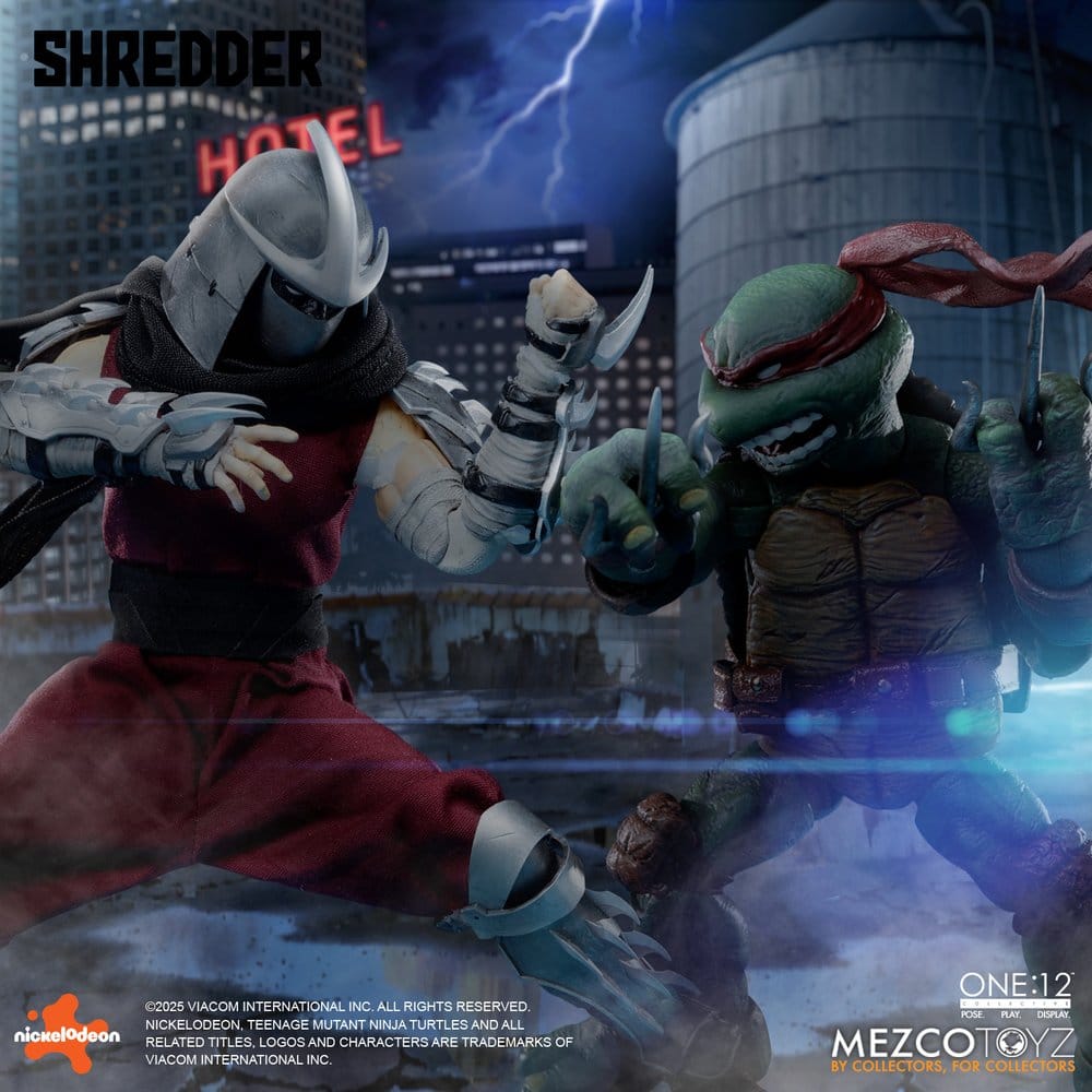 Teenage Mutant Ninja Turtles Actionfigur 1/12 Shredder 17 cm