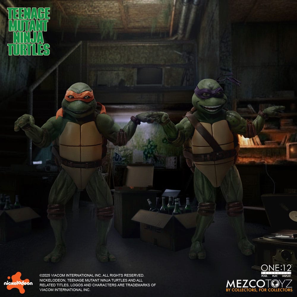 Teenage Mutant Ninja Turtles Actionfiguren Box-Set 1/12 Teenage Mutant Ninja Turtles (1990 Movie) 15 cm