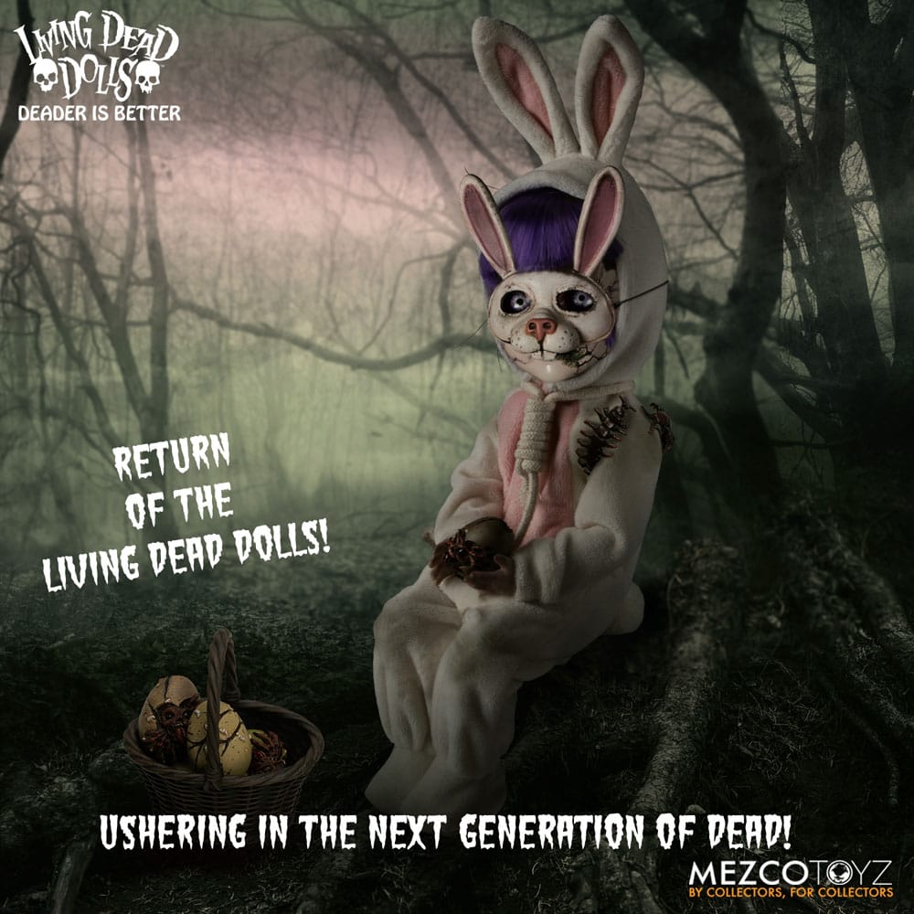 Living Dead Dolls Puppe Eggzorcist 25 cm