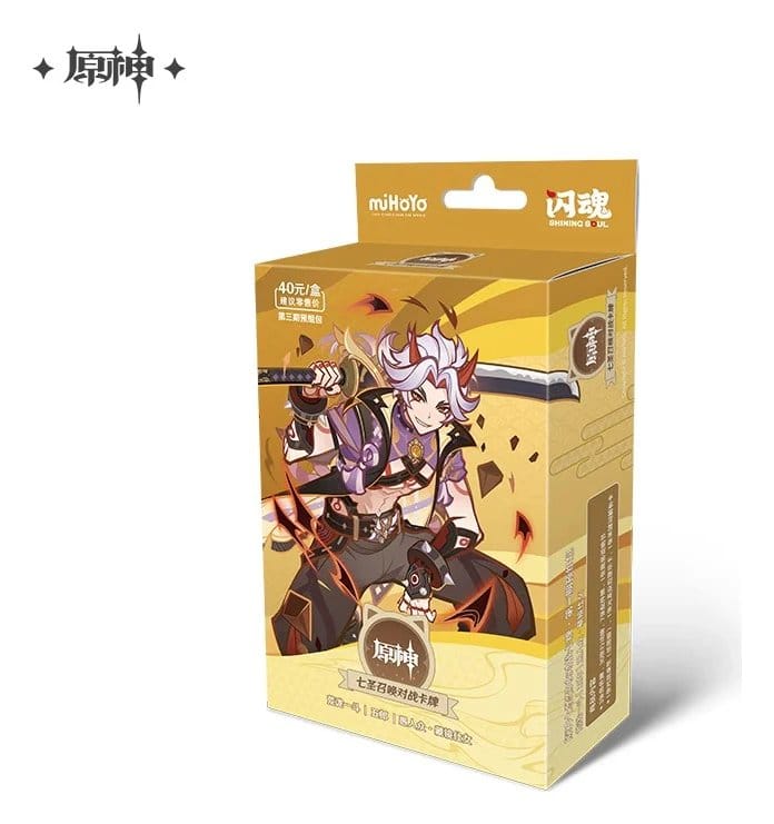 Genshin Impact Sammelkartenspiel Pre-Build Starter Deck 03 Series 03 Arataki Itto *Chinesische Version*
