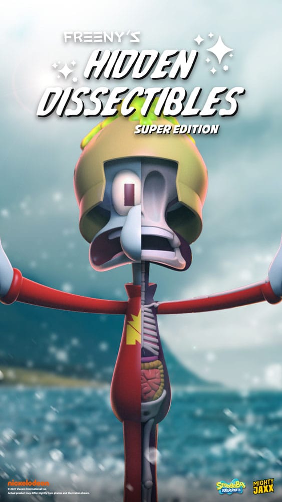 Spongebob Schwammkopf Blind Box Hidden Dissectibles Series 04 (Super ed.) Display (12)