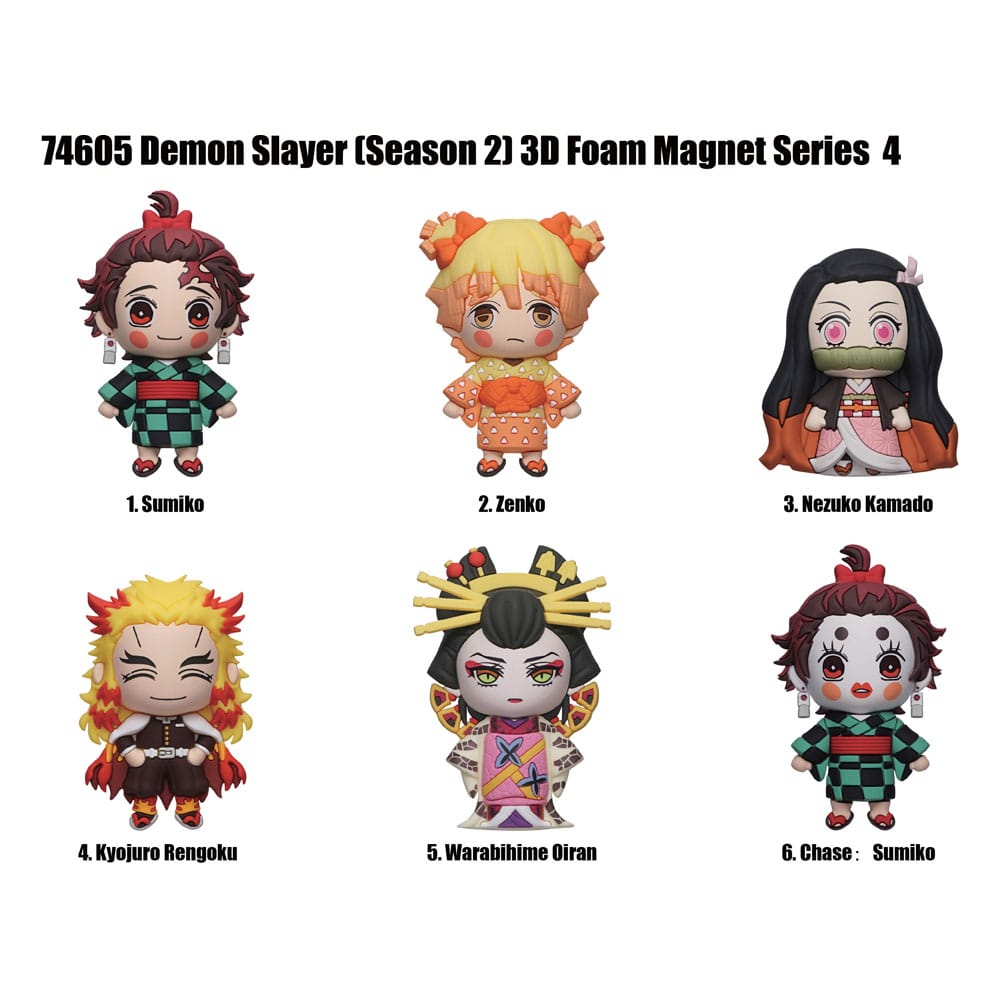 Demon Slayer Magnete blind pack Series 4 Display (12)