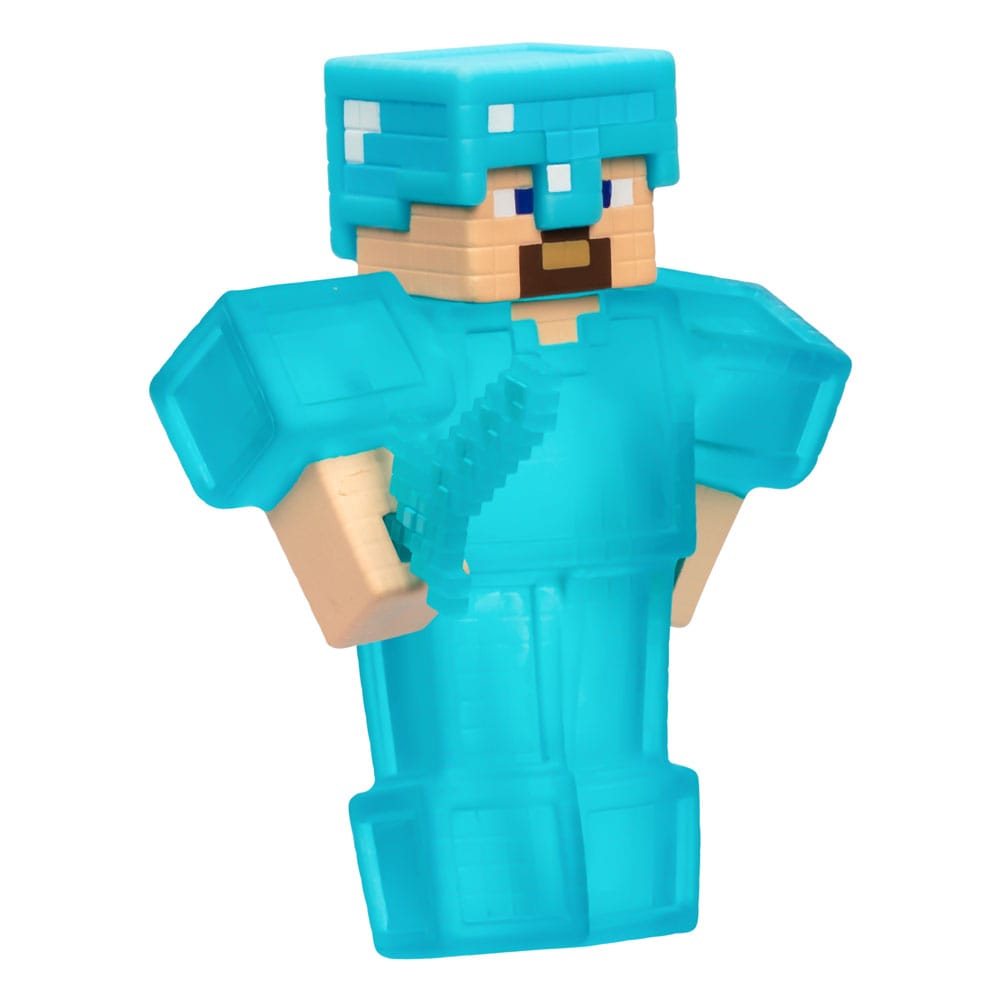 Minecraft Heroes of Goo Jit Zu Meteor Madness Dehnbare Figur Steve 12 cm