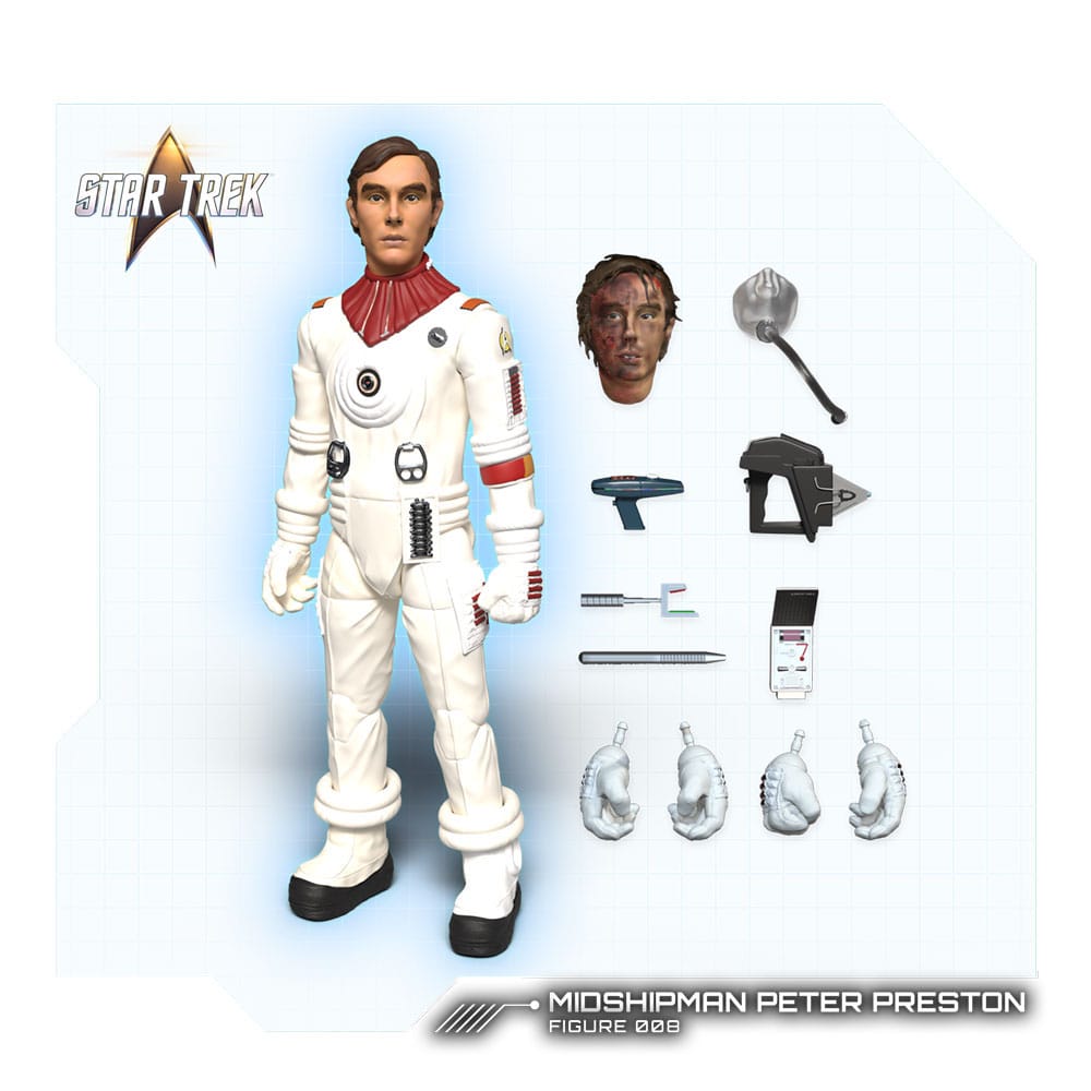 Star Trek II: Der Zorn des Khan Actionfigur 1/12 Peter Preston 16 cm