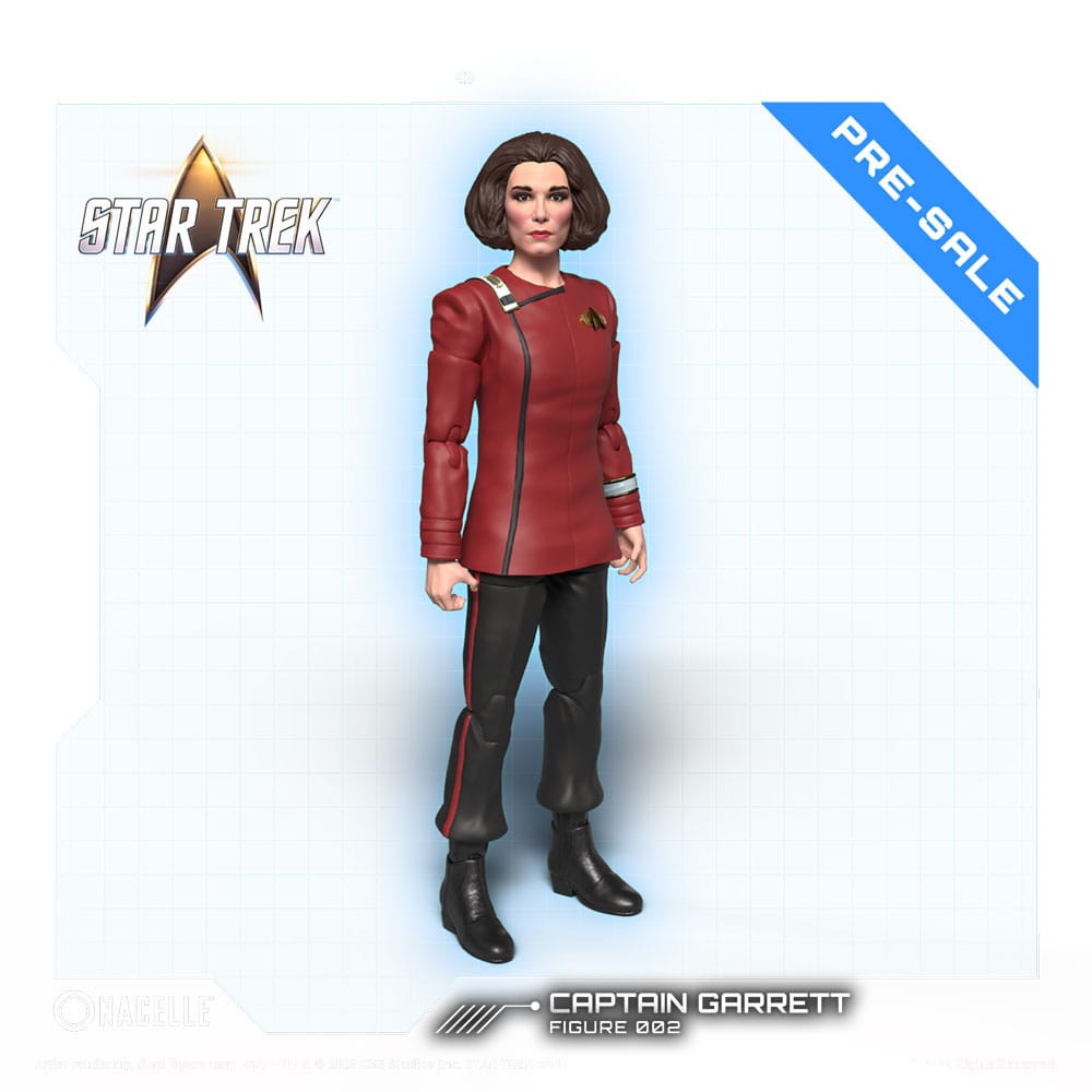Raumschiff Enterprise - Das nächste Jahrhundert Actionfigur 1/12 Captain Garrett 16 cm