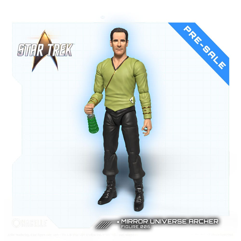 Star Trek: Enterprise Actionfigur 1/12 Mirror Universe Archer 16 cm