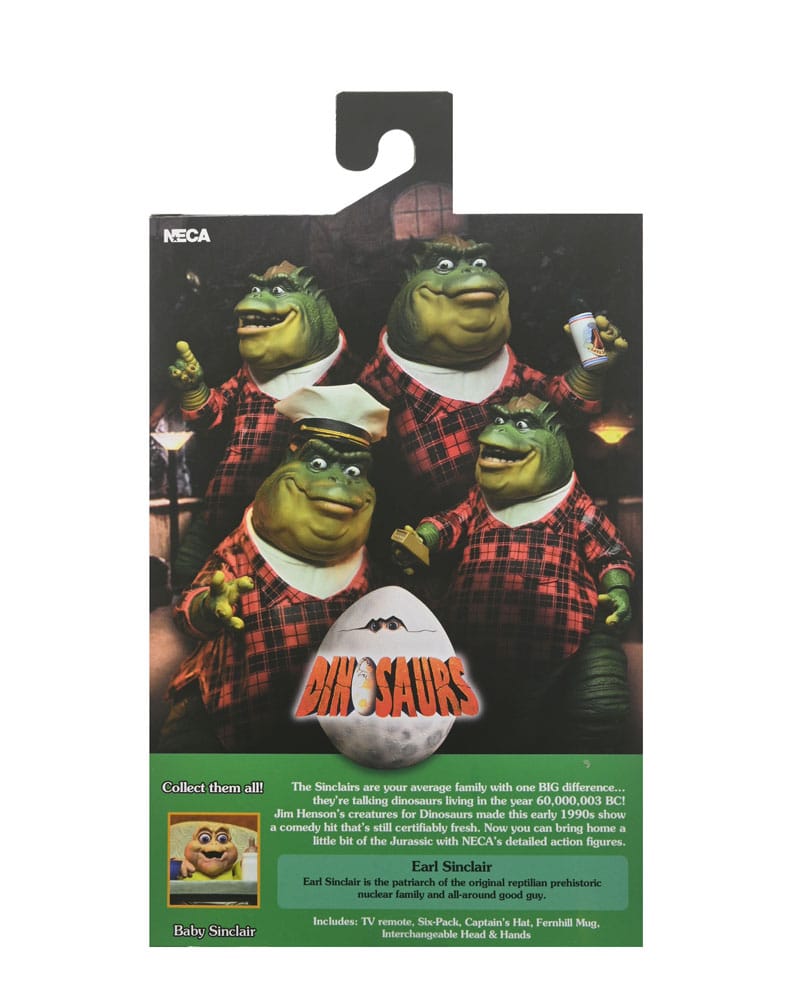 Dinosaurs Actionfigur Ultimate Earl Sinclair 18 cm