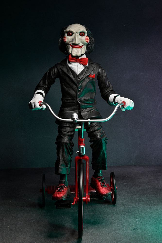 Saw Actionfigur mit Sound Billy mit Dreirad 30 cm