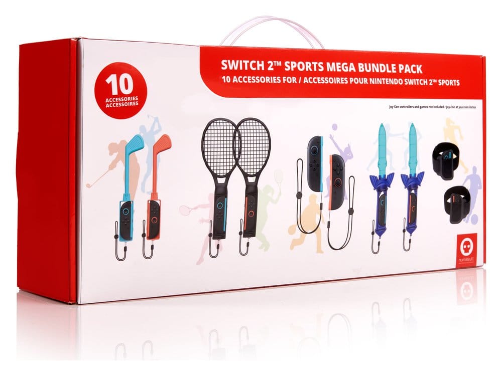 Nintendo Switch 2 Zubehör-Set Sports Pack 10-in-1