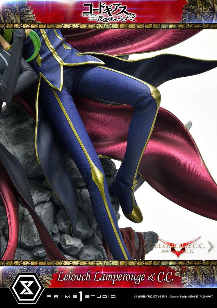 Code Geass: Lelouch of the Rebellion Concept Masterline Series Statue 1/6 Lelouch Lamperouge & C.C. 44 cm