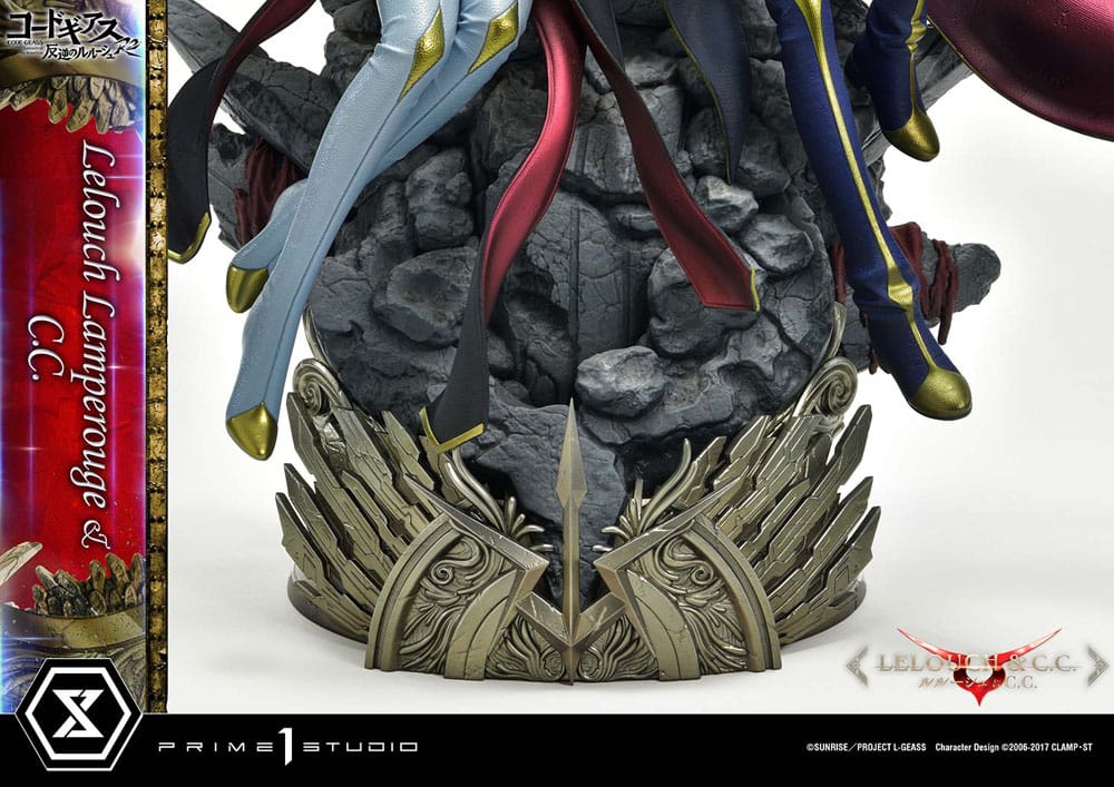 Code Geass: Lelouch of the Rebellion Concept Masterline Series Statue 1/6 Lelouch Lamperouge & C.C. 44 cm