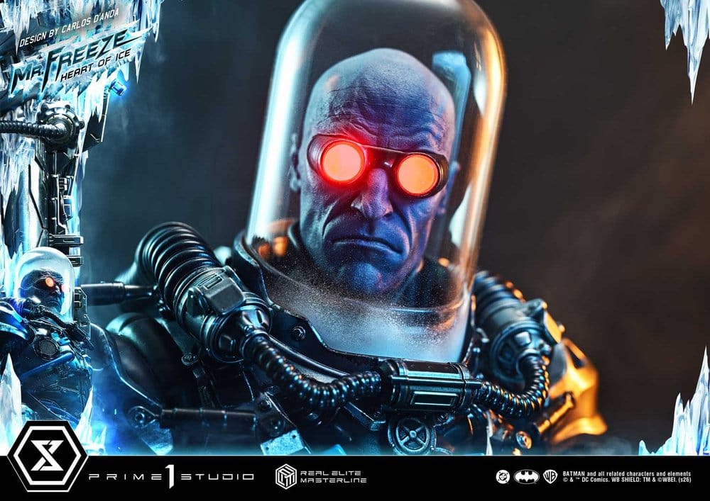 DC Comics Real Elite Masterline Series Statue 1/3 Batman (Comics) Mr. Freeze Heart of Ice (Design by Carlos D'Anda) Deluxe Version 82 cm