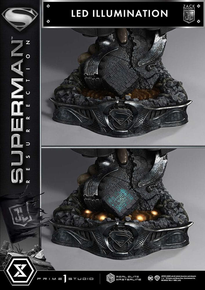 Zack Snyder's Justice League Real Elite Masterline Series Statue 1/3 Superman Resurrection 95 cm
