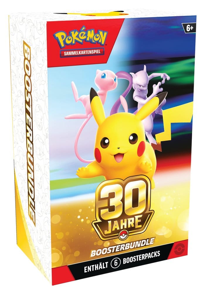 Pokemon TCG 30 Jahre Boosterbundle (Mewtu & Mew) *Deutsche Version*