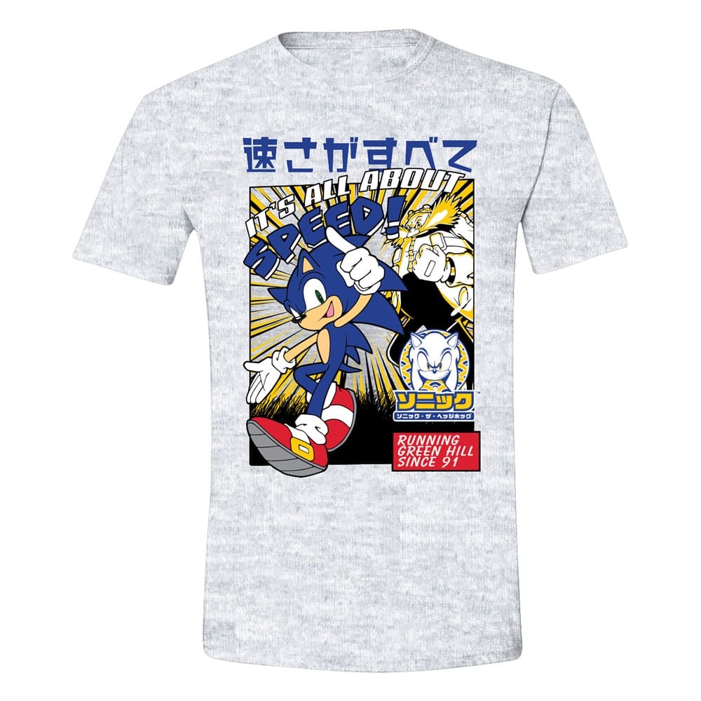 Sonic - The Hedgehog T-Shirt Sonic Comic Größe M