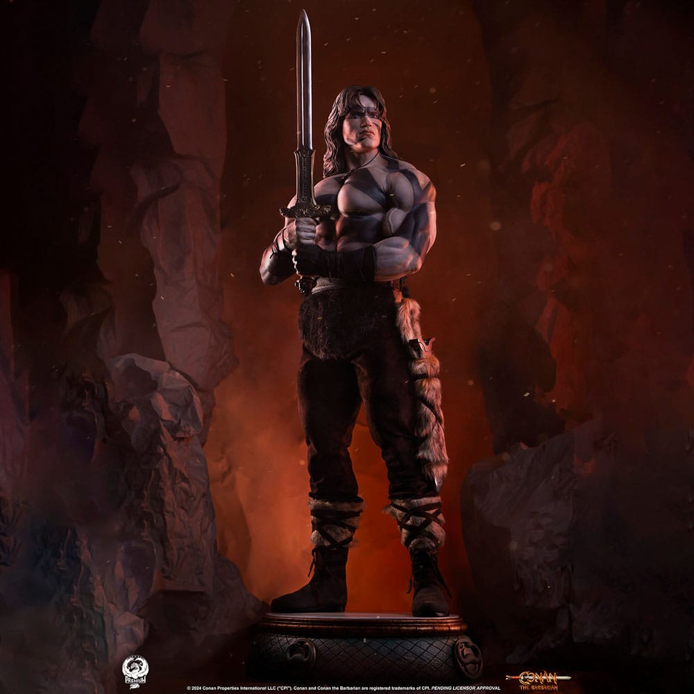 Conan der Barbar Elite Series Statue 1/2 Conan Warpaint Edition 116 cm