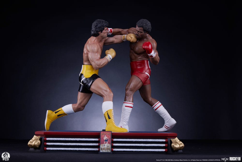 Rocky III - Das Auge des Tigers Diorama 1/4 Rocky Balboa & Apollo Creed 48 cm