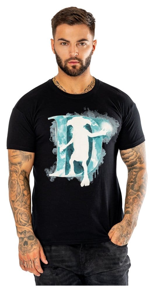 Harry Potter T-Shirt Watercolour Dobby Größe XL