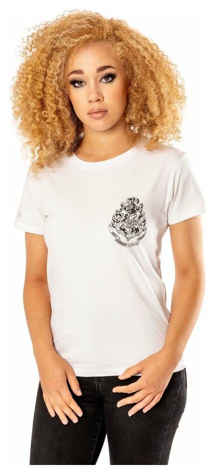 Harry Potter T-Shirt Hogwarts Crest Größe M