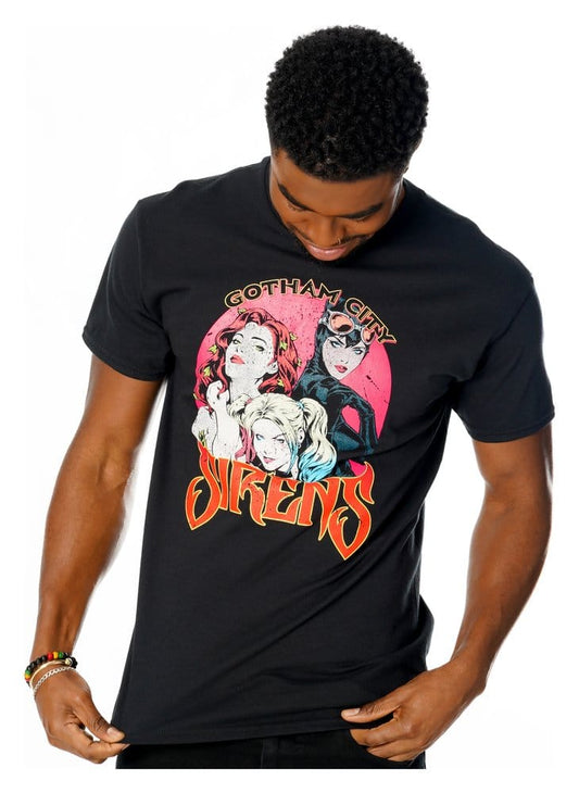 Gotham City Sirens T-Shirt Vintage Poster Größe S