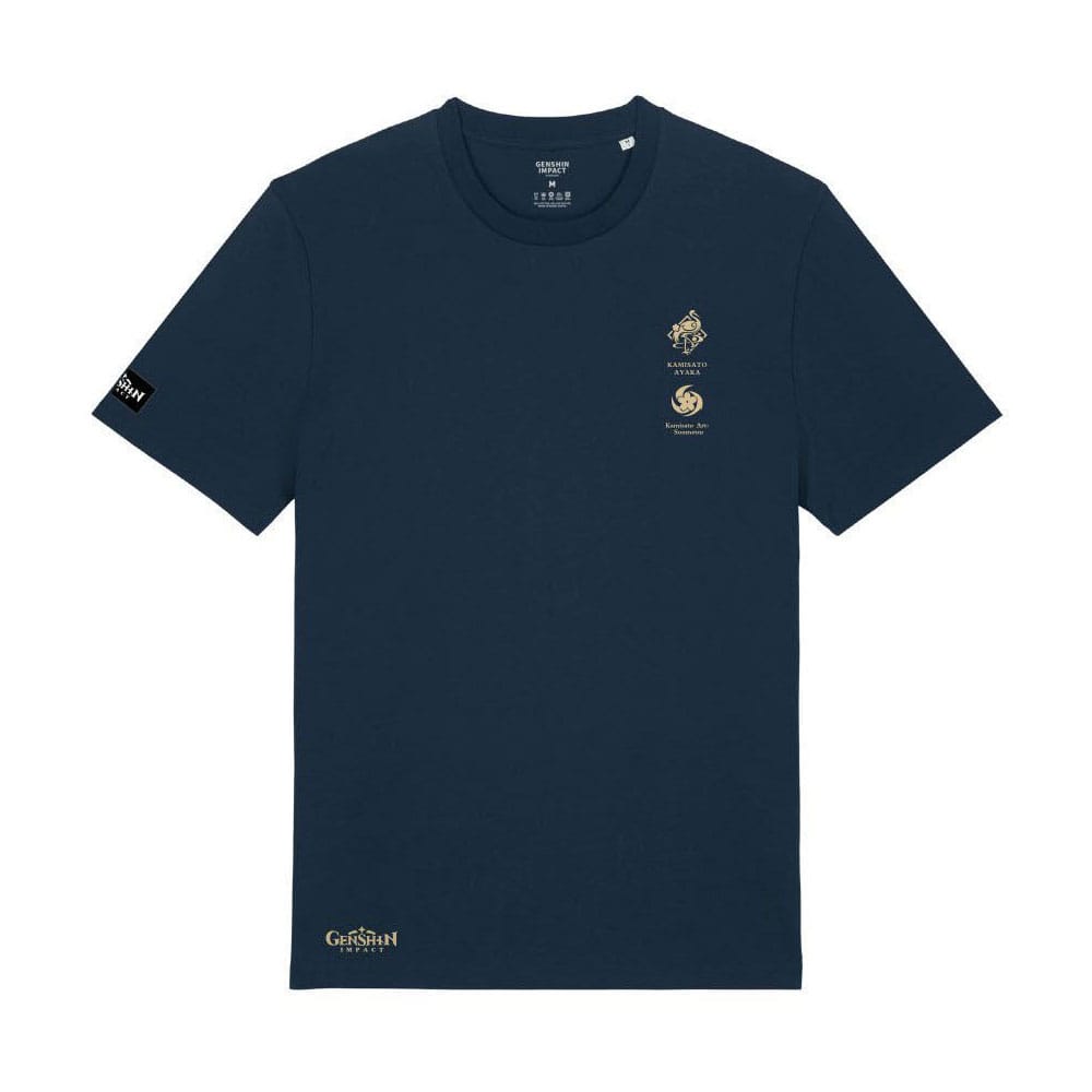 Genshin Impact T-Shirt Kamisato Ayaka Frostlake Heron Größe XXL