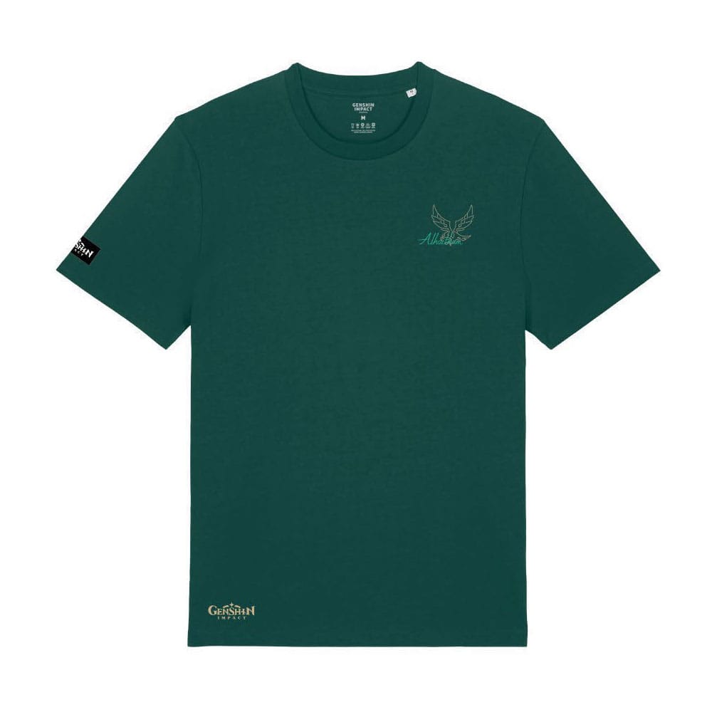 Genshin Impact T-Shirt Alhaitham Green Größe XL