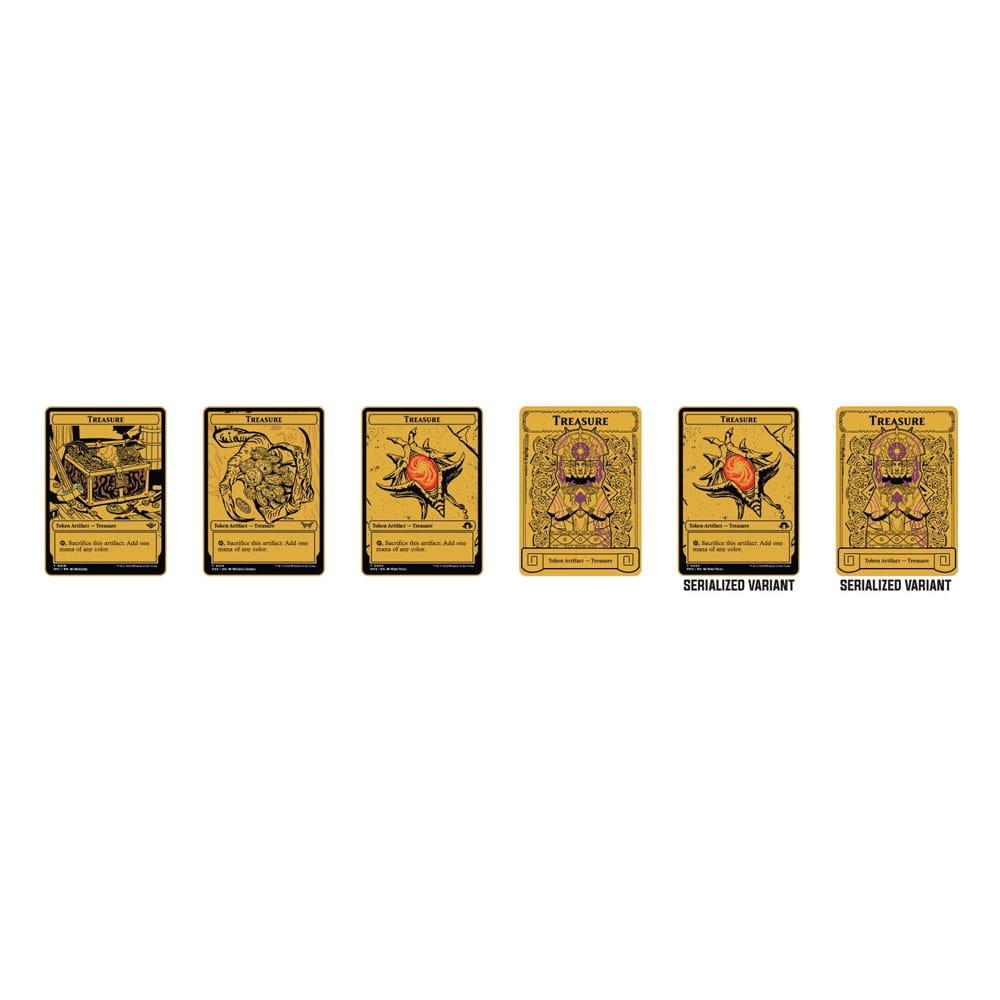 Magic: The Gathering Token Blind Box Mystery Treasure Token Sortiment (10)