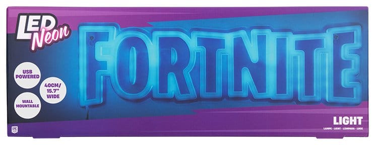 Fortnite Wandleuchte LED Neon 40 cm
