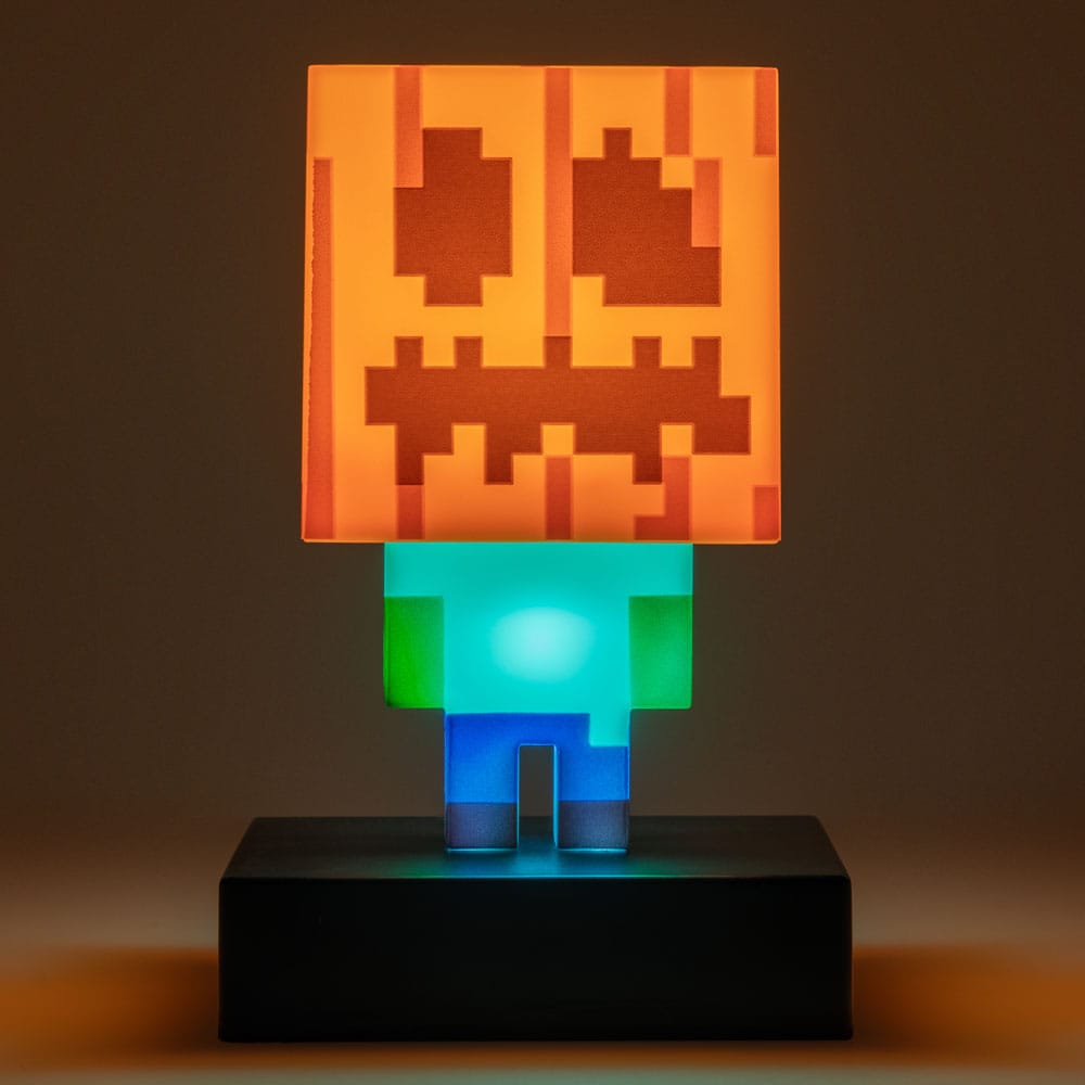 Minecraft Icons Leuchte Zombie Jack O Lantern 10 cm