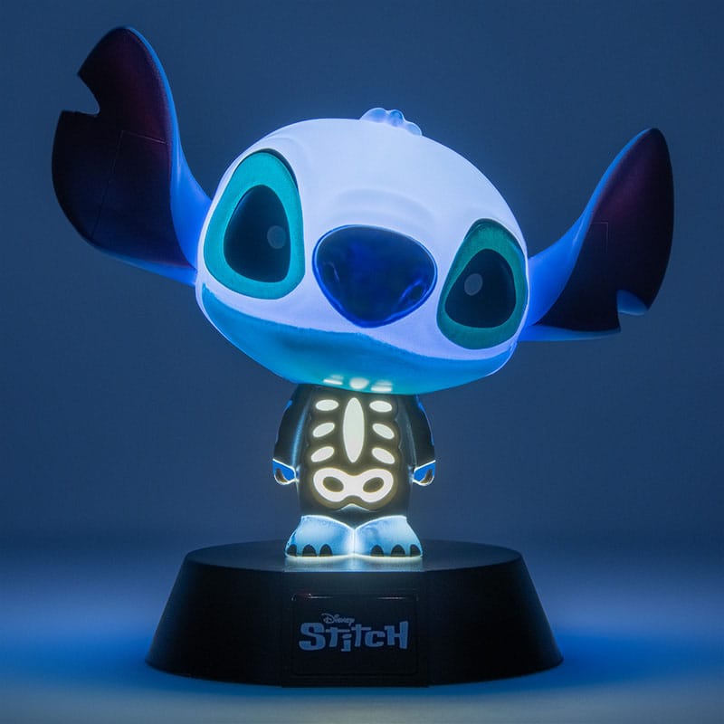 Lilo & Stitch Skelett Icons Leuchte Stitch 11 cm