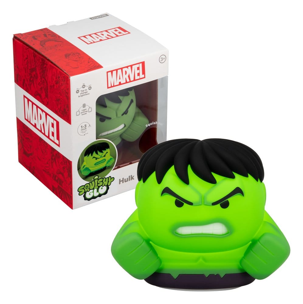 Marvel Universe SquishyGlo Silikon-Leuchte Hulk Rechargeable 15 cm