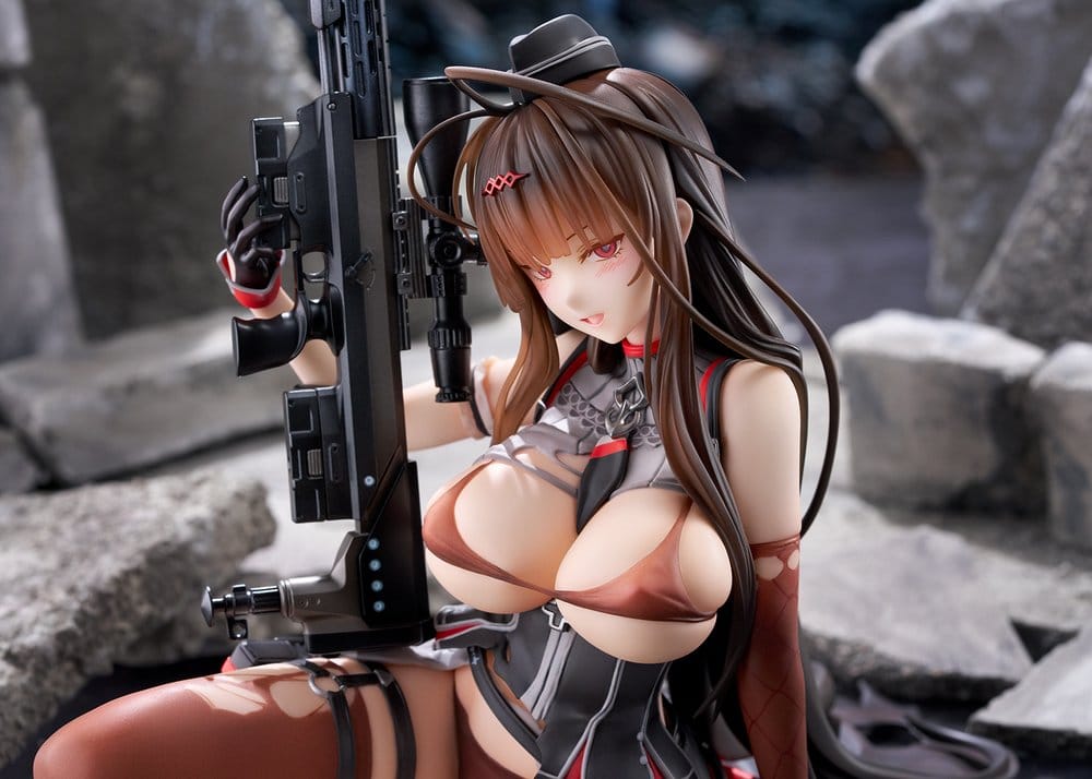 Girls' Frontline PVC Figur 1/7 Gd DSR-50 Heavy Damage Ver. 24 cm