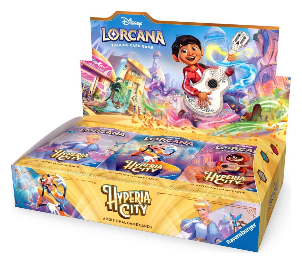 Disney Lorcana TCG Hyperia City Booster Display (24) *Englische Version*