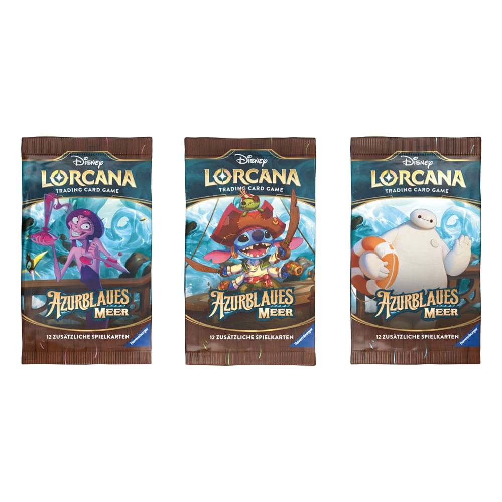 Disney Lorcana TCG Azurblaues Meer Booster Display (24) *Deutsche Edition*