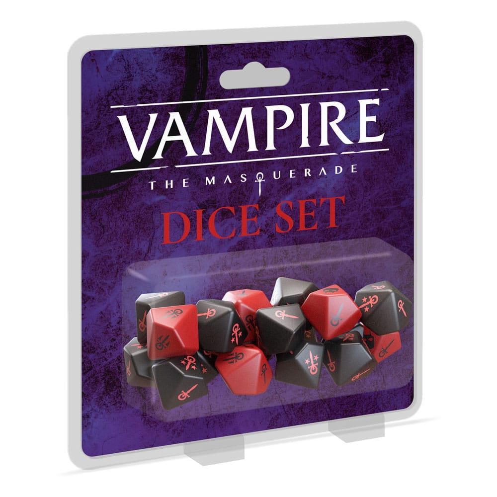 Vampire: Die Maskerade 5. Edition RPG Würfel-Set