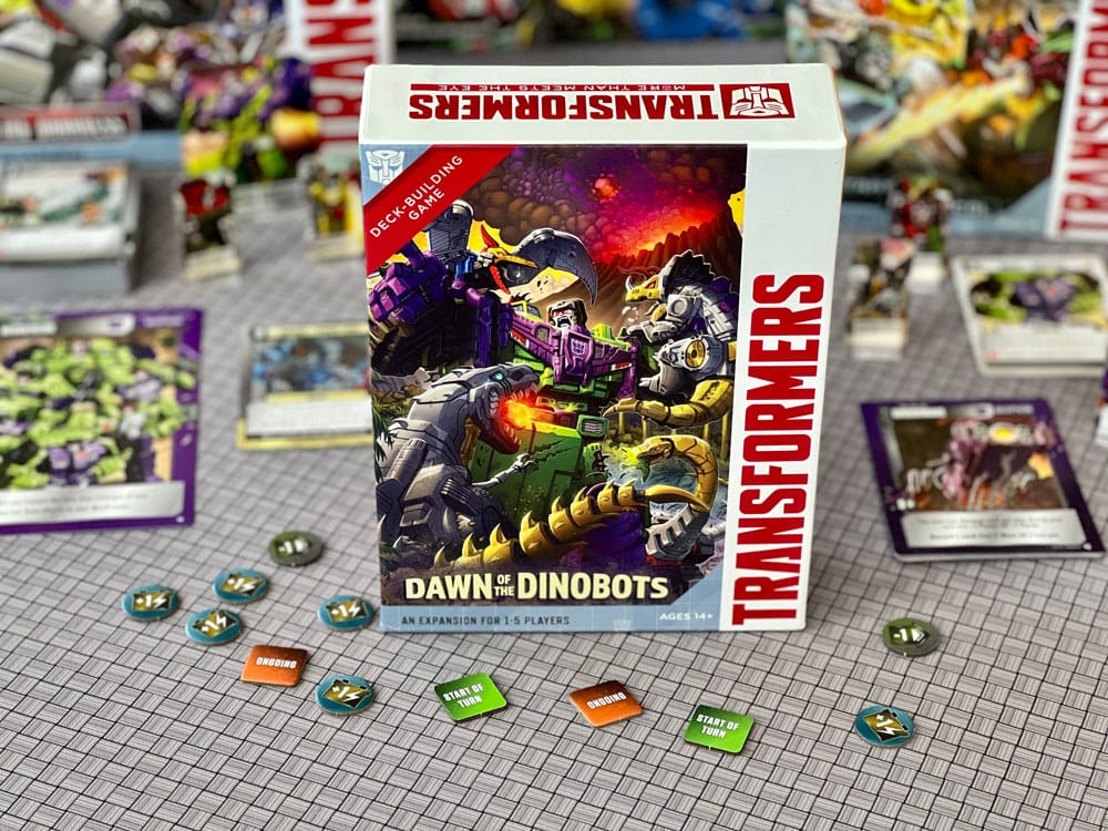 Transformers Kartenspiel Deck-Building Dawn of the Dinobots Expansion *Englische Version*