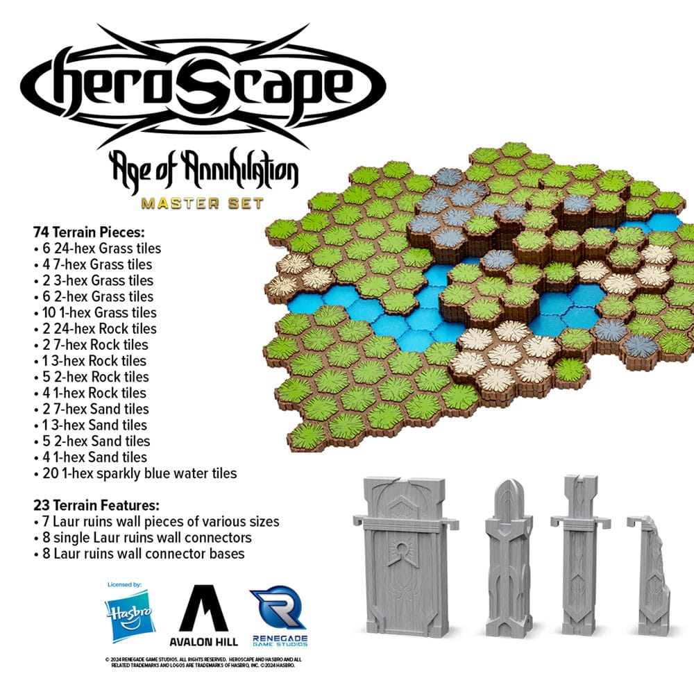 Heroscape Brettspiel Age of Annihilation Master Set *Englische Version*